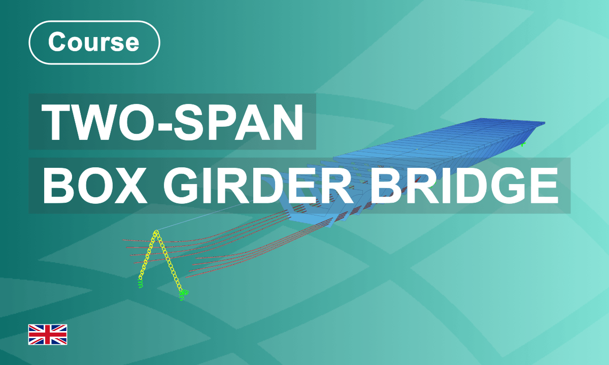 Two-Span Continuous Box Girder Bridge