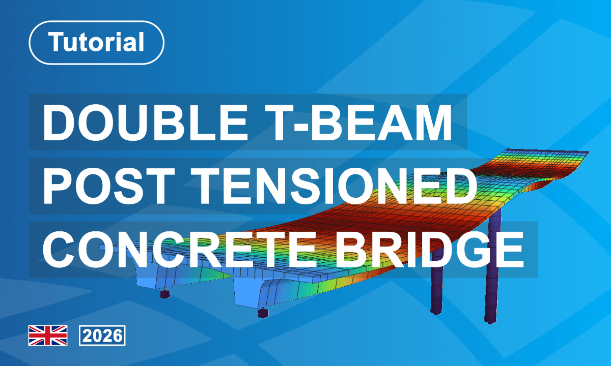 Double T-Beam Post Tensioned Concrete Bridge